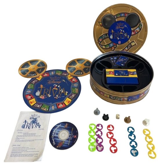 The Wonderful World Of Disney Trivia Game Collectors Edition - Picture 1 of 8